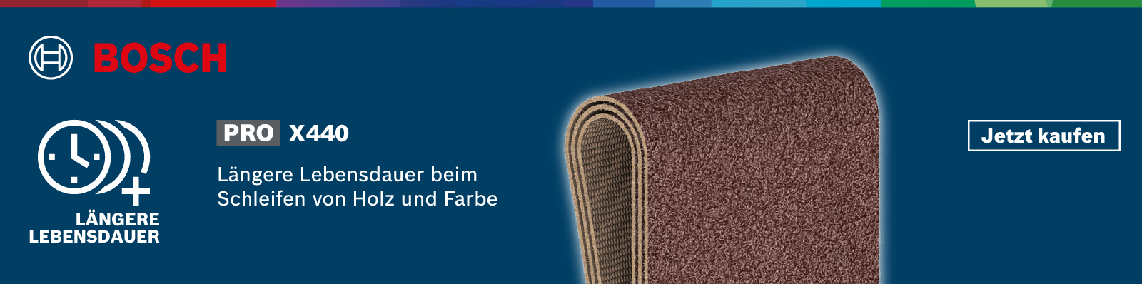 Schleifen von Holz und Farbe