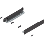 Blum LEGRABOX pure Zarge Höhe N 66,3mm NL=400mm terraschwarz