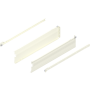 Blum METABOX Korpusschienen und Zargen NL=550mm K=118mm cremeweiß