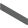 Blum AMBIA-LINE Querteiler einzeln für B=242mm H=50mm oriongrau matt