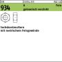 Sechskantmuttern DIN 934 8 M 14x1,25 galv. verzinkt gal Zn VE=100St