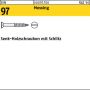Holzschrauben DIN 97 Messing 3x16 Ms VE=200St