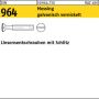 Linsen-Senkschr.DIN 964 Messing M 3x10 galv.vernickelt Ms Ni VE=200St