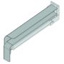 Alu-Gleitabschluss BF 4006-Z Ausl. 50mm LS m.Dichtset EV1 silber