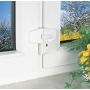 ABUS Doppelflügelfensterschloss DFS 95 W gleichschließend AL0125 weiß