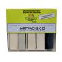 CleHo Hartwachs C13 Sortiment 5 Nr.505 RAL-Töne weiß/grau/schwarz