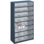 Schubla.-Magazin 1224-02 24 Schubladen blau Raaco