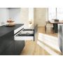 Blum Set LEGRABOX pure Höhe M BLUMOTION NL=350mm 40kg seidenweiß matt