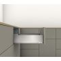 Blum Set Schubkasten MERIVOBOX Höhe K 129mm NL=550mm 40kg indiumgrau