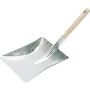 Metall-Kehrschaufel verzinkt, mit Holzgriff