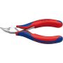 Knipex Elektronik-Greifzange 115mm fl.ru.geb.B.