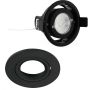 SIRO LED RGB Spot Einbau rund schwen. W=11 AW=53° lm=180 Rahmen schwarz matt