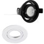 SIRO LED RGB Spot Einbau rund schwen. W=11 AW=53° lm=180 Rahmen weiß matt