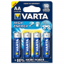 VARTA Batterie HIGH ENERGY Power AA Mignon 4er Blister
