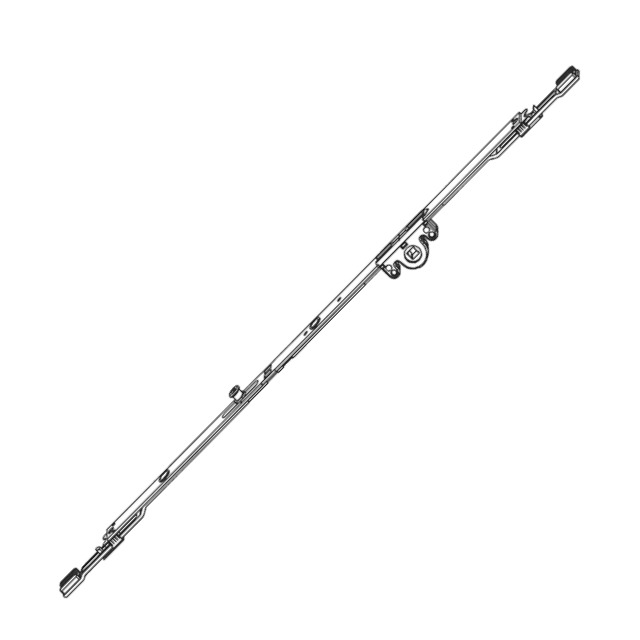 Nastro Angolare SIEGENIA KF D6X16/36 D5 TS K100 Con Bulloni - Perfetto Per Montaggio Cuscinetti Angolari