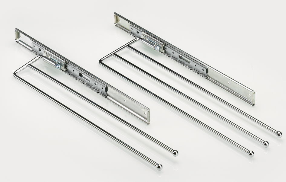 Handtuchhalter Klemmsystem Hettich Handtuchhalter Schwenk Ausziehbar L=495mm L Auszug